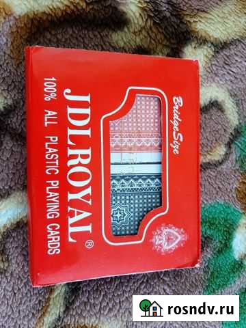 Набор пластиковых покерных карт и колода kittens Белгород - изображение 1