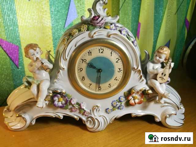 Часы фарфор Scherholz Германия Симферополь - изображение 1