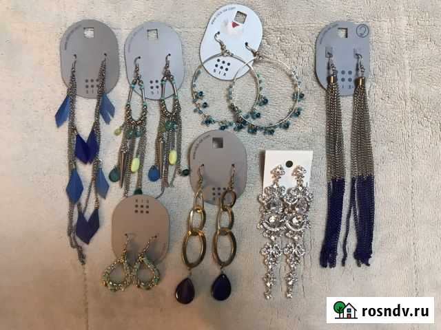 Бижутерия серьги пакетом Уфа - изображение 1