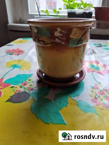 Горшок для цветов керамический Чебоксары - изображение 1