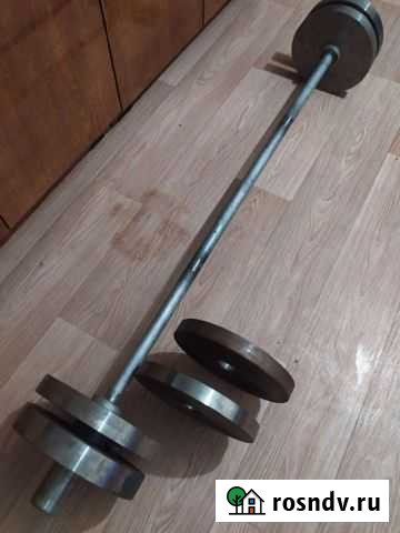 Штанга 70кг Разборная Кострома - изображение 1