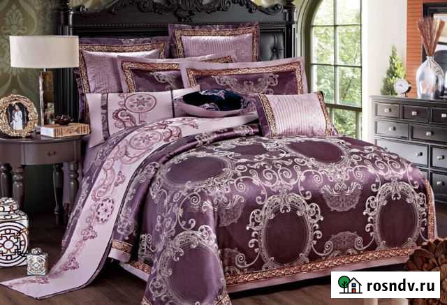 Постельное белье сатин жаккард семейное Смоленск - изображение 1