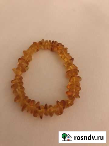 Янтарь браслет или резинка для волос Углич - изображение 1