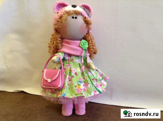 Текстильная куколка Мариша - в наличии Красноярск - изображение 1