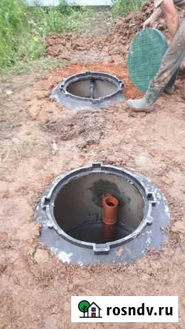 Септик из бетонных колец под ключ Жуков - изображение 1