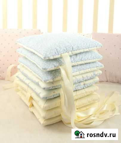 Подушки бортики в детскую кроватку Симферополь - изображение 1