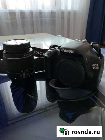 Зеркальный фотоаппарат canon 550d Воркута - изображение 1