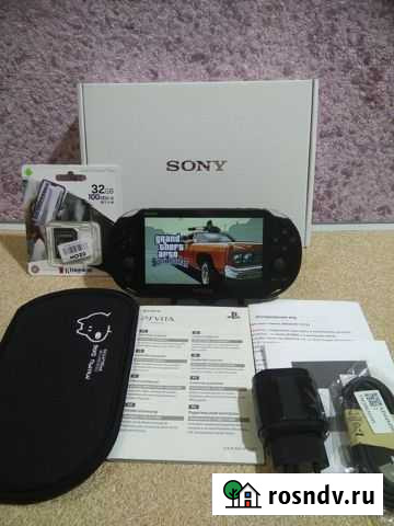 Vita slim сн 5909561 прошита 3.65, 32гб отличная Сергиев Посад - изображение 1