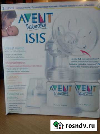 Молокоотсос Philips avent Isis Natural Липецк - изображение 1