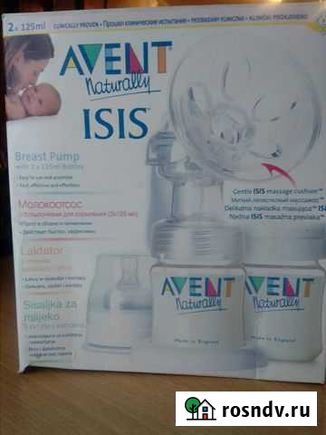 Молокоотсос Philips avent Isis Natural Липецк - изображение 1