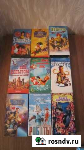 Видио кассеты с мультиками и детскими фильмами и Сызрань - изображение 1