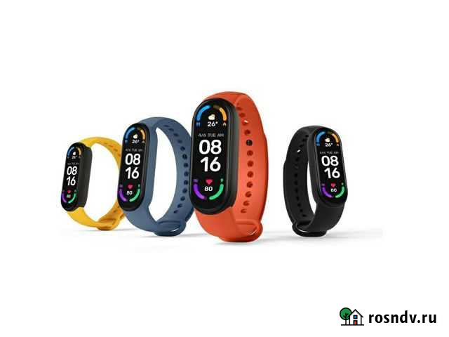 Xiaomi Mi Band 6 (Orange) Новые с гарантией Омск - изображение 1