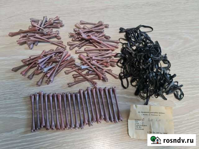 Коклюшки СССР пластик 98шт Ивантеевка - изображение 1