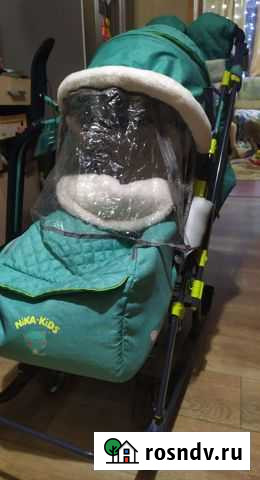 Санки коляска ника 7 3 Буй - изображение 1
