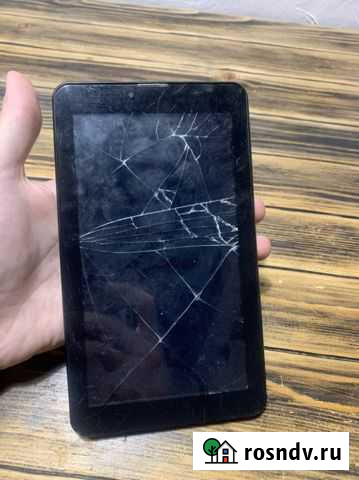Планшет Supra M728G битый Рязань - изображение 1