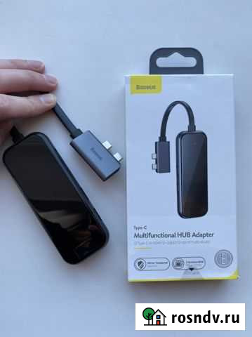 Мультифункциональный Type-C Hub Baseus, как новый Курск - изображение 1