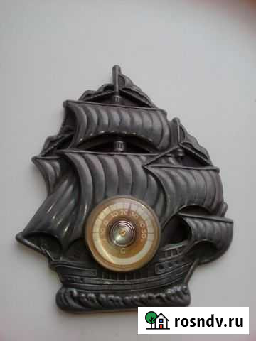 Термометр комнатный парусник. СССР Санкт-Петербург - изображение 1