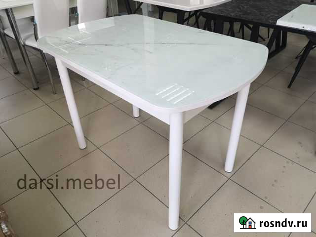 Стол обеденный стеклянный Краснодар - изображение 1