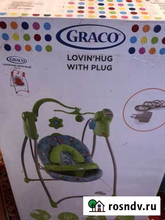 Электрокачели graco lovin hug Подольск - изображение 1