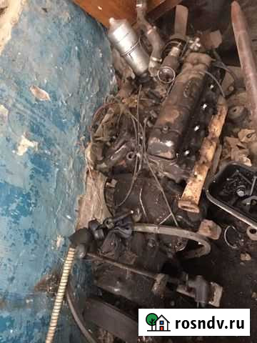 Двигатель газ 53 с коробкой Исса - изображение 1