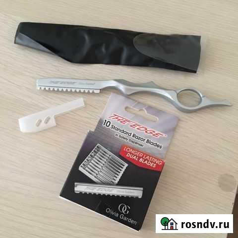 Ножницы лезвия бритва филировочные Olivia Garden Бердск - изображение 1