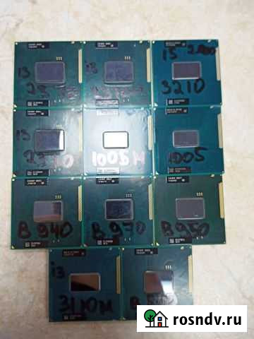 Процессоры Intel на rPGA988B, BGA1023, fcpga988 Нижний Тагил - изображение 1