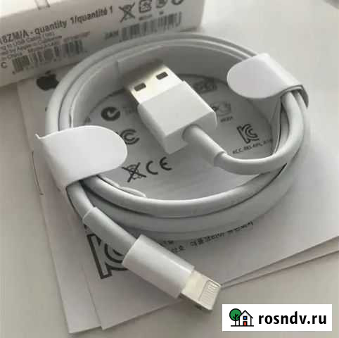 Зарядка для iPhone (оригинальная) Черкесск - изображение 1