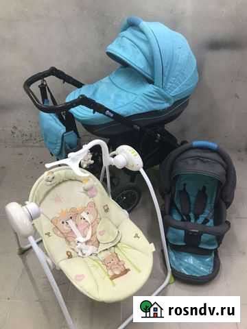 Коляска 2 в 1 и кроватка маятник Курск - изображение 1