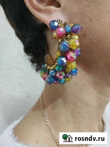 Праздничные серьги 2 пары Краснодар - изображение 1