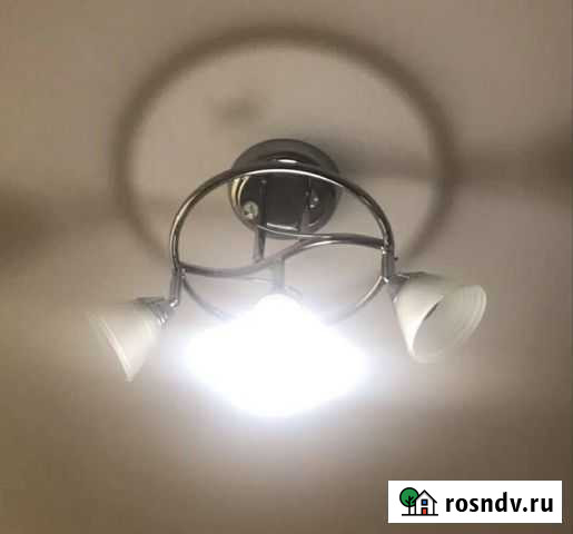 Люстра потолочная (полностью рабочая) Мурино - изображение 1