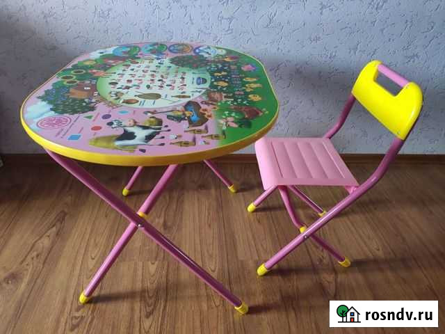 Детский стол и стул Кострома - изображение 1