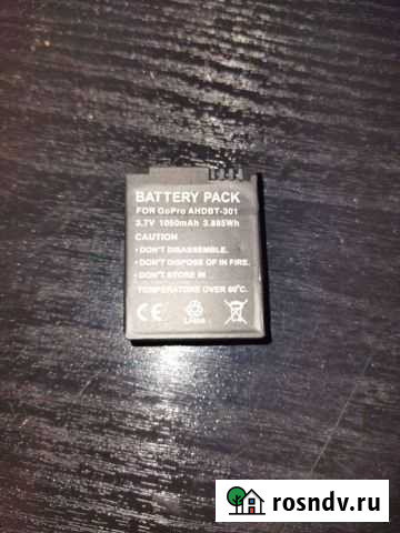 Gopro hero 2 аккумулятор Смоленск - изображение 1