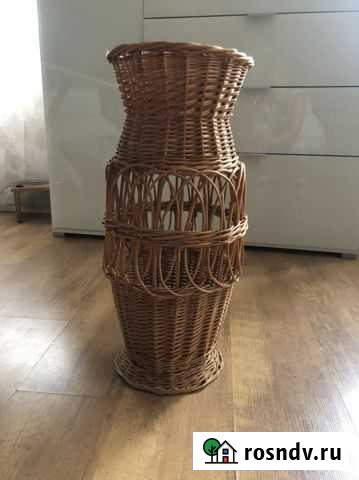 Ваза ротанг для зонтов или декора Ижевск - изображение 1
