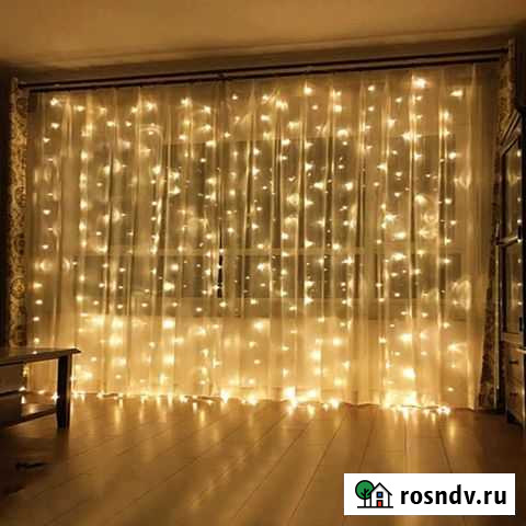 Гирлянда штора Оренбург - изображение 1