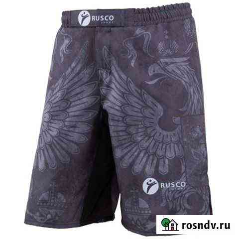 Шорты мма Rusco sport black herb Томск