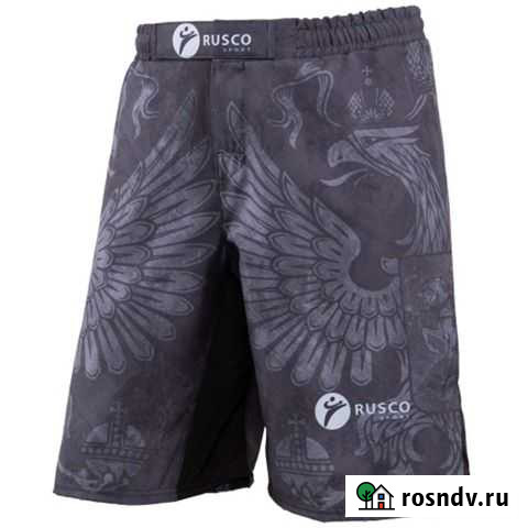 Шорты мма Rusco sport black herb Томск - изображение 1