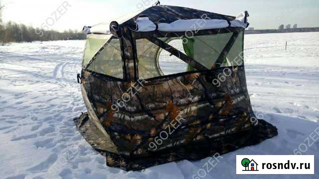 Палатка тип Куб Медведь 4 местный Екатеринбург Ростов-на-Дону - изображение 1