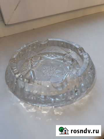 Хрустальная пепельница Липецк - изображение 1