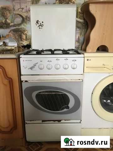 Газовая плитам с духовкой Дружковка 4 горелки Тамбов - изображение 1