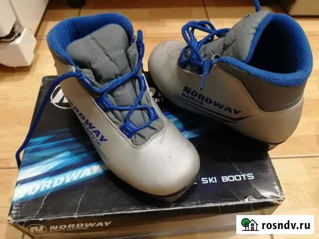 Лыжные ботинки детские Обнинск - изображение 1