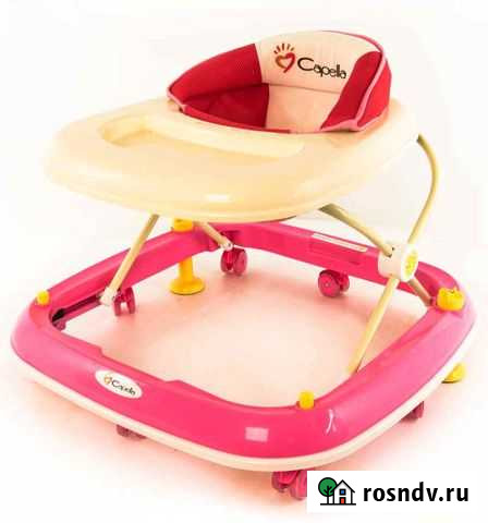 Ходунки Capella розовые Первомайский - изображение 1