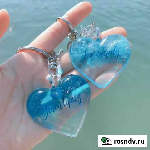 Брелок из эпоксидной смолы Сыктывкар - изображение 1