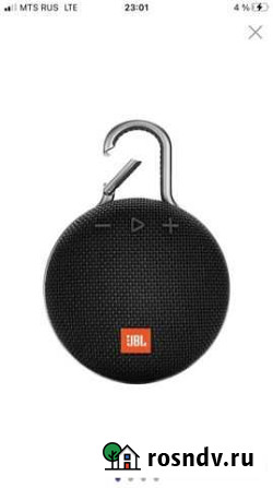 Портативная колонка JBL Clip 3 Black Нижний Тагил - изображение 1