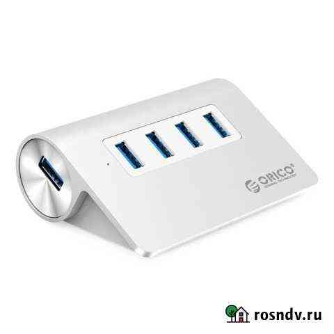 USB-хаб Orico M3H4-U32 Silver Первоуральск