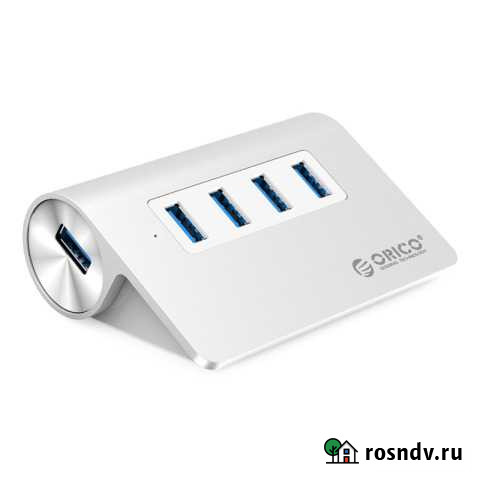 USB-хаб Orico M3H4-U32 Silver Первоуральск - изображение 1