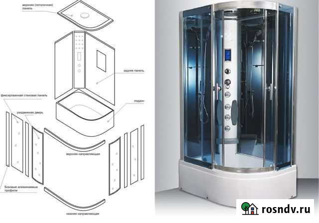 Сборка душевых кабин Шадринск - изображение 1