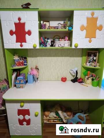 Детский письменный стол и стул Курск - изображение 1