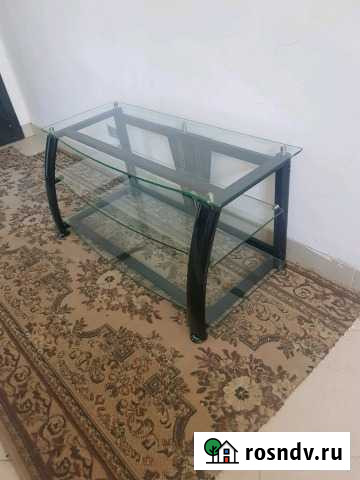 Отличный стеклянный стол тв тумба Тюмень - изображение 1