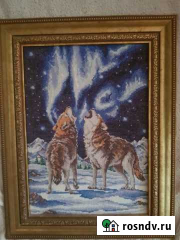 Вышивка крестиком Волки Сочи - изображение 1