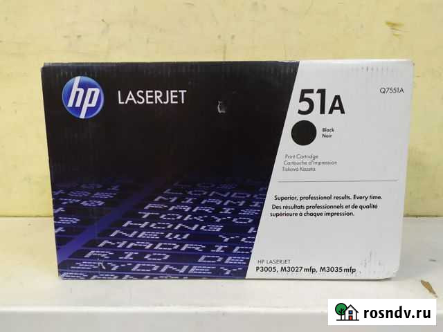 Картридж HP Q7551A 51a Калуга - изображение 1